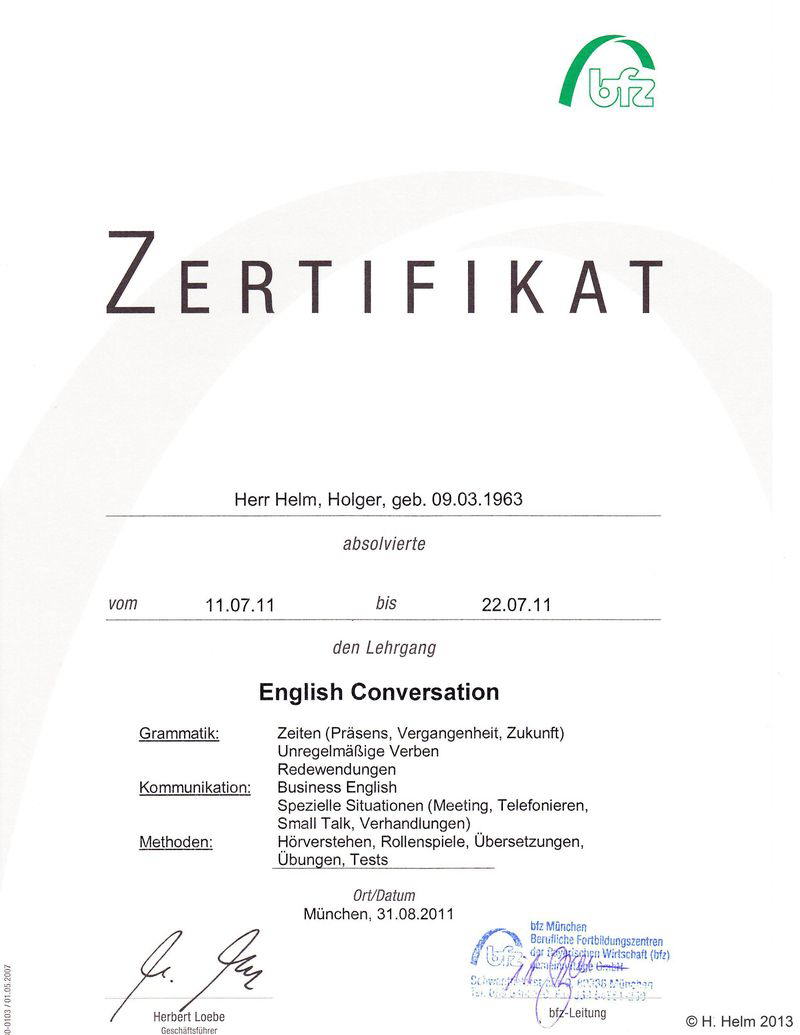 English Conversation